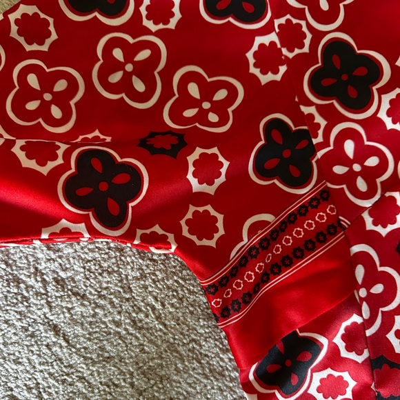 Vintage handmade polyester dress - Picture 2 of 6